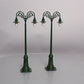 MTH 10-1095 Standard Gauge Dark Green #67 Lamp Post Set (Pack of 2) LN/Box