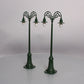 MTH 10-1095 Standard Gauge Dark Green #67 Lamp Post Set (Pack of 2) LN/Box