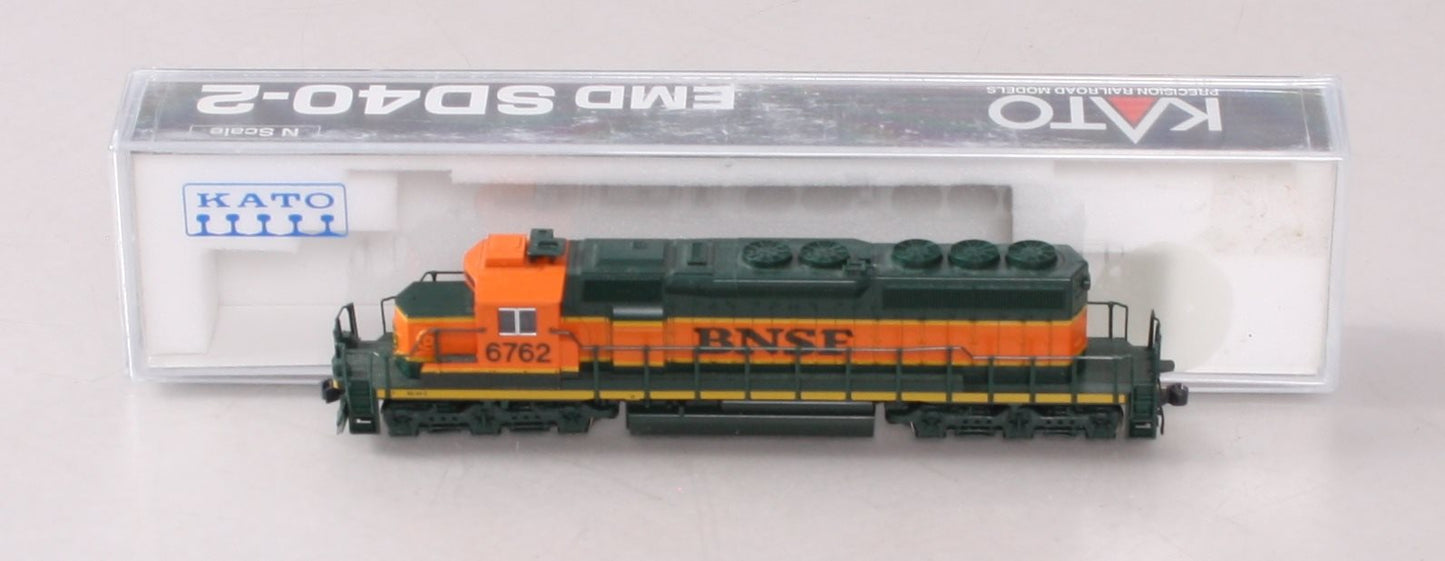 Kato 176-8204 N Scale BNSF SD40-2 Diesel #6762