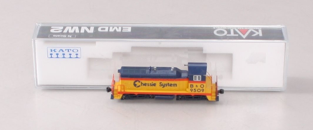 Kato 176-4357 N Scale B&O NW2 Switcher #9509