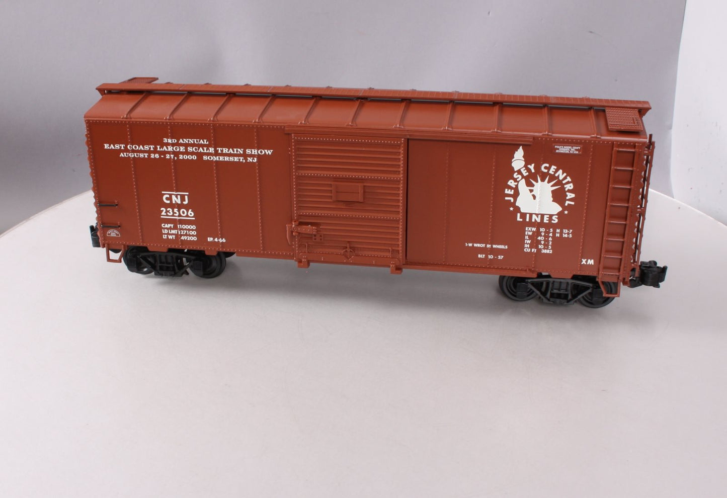 Aristo-Craft 46093 Central Of New Jersey Box Car #23506 LN/Box