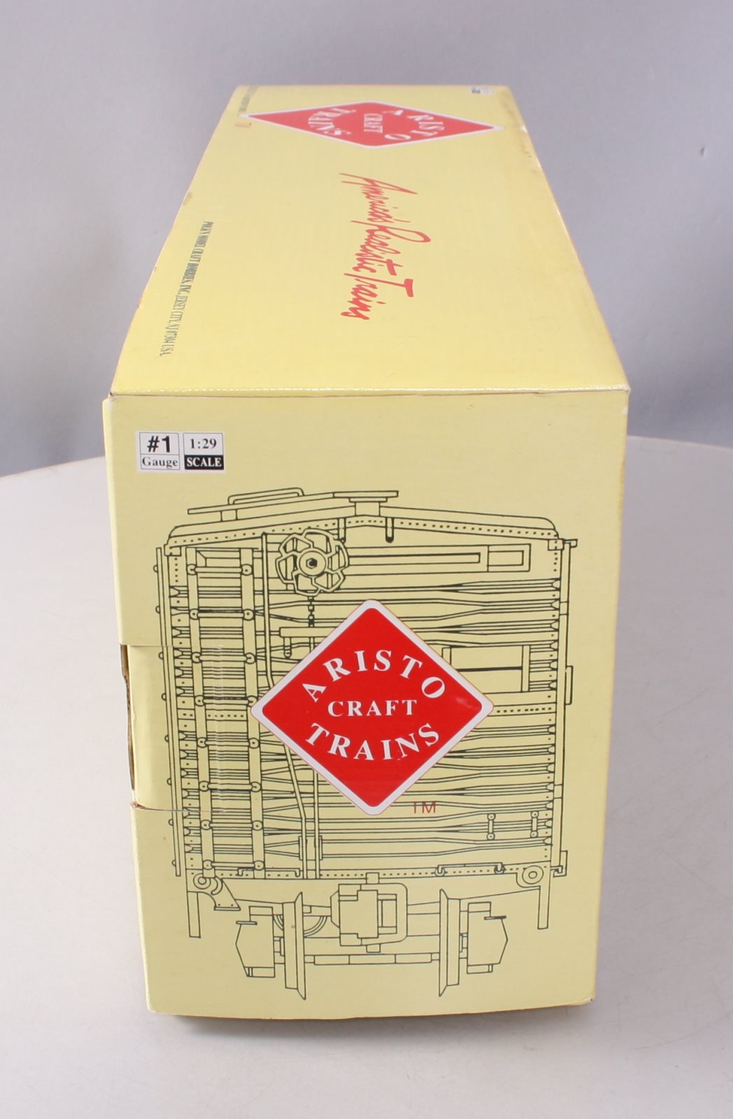 Aristo-Craft 46093 Central Of New Jersey Box Car #23506 LN/Box