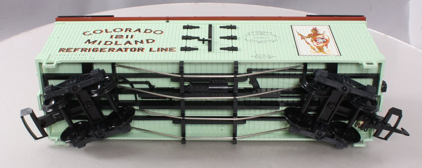 LGB 4072-P02 G Scale Colorado Midland Refrigerator Car #1211 LN/Box