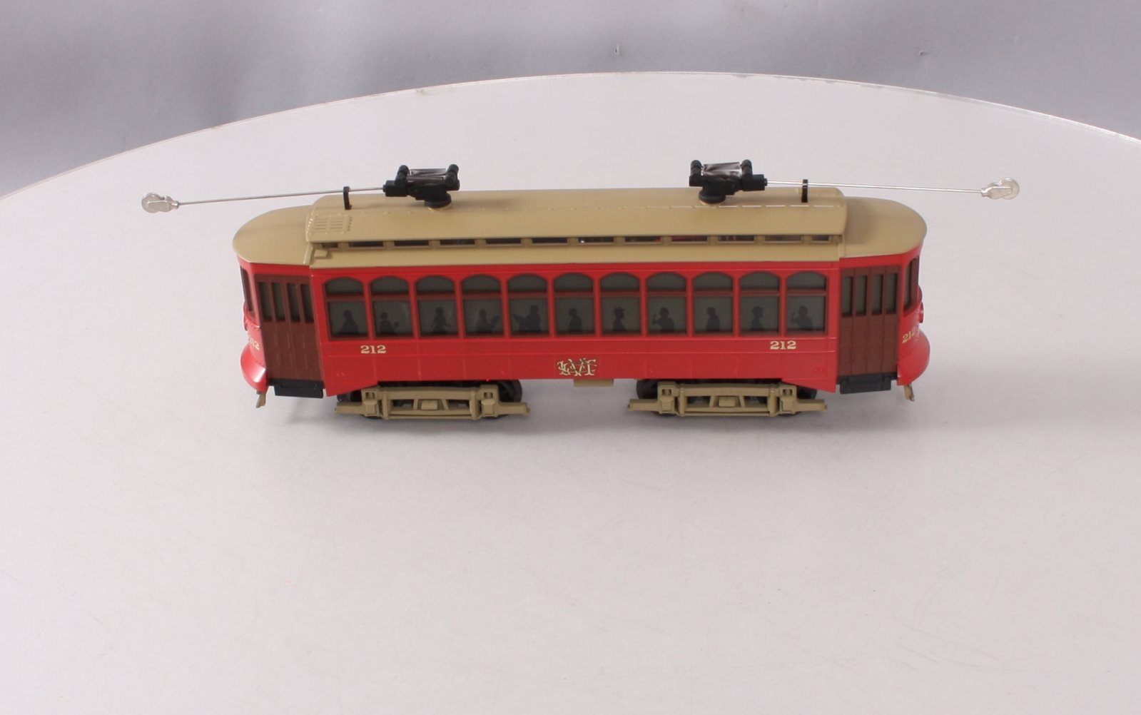 MTH 30-2512-1 Brill Semi Convertible Trolley with Proto-Sound 1.0 #212 LN/Box