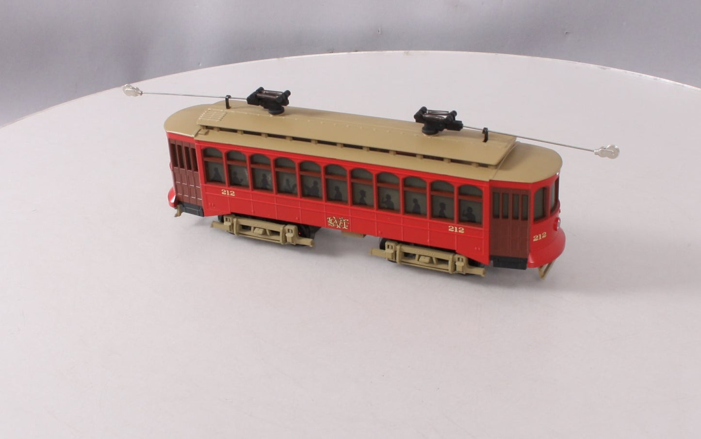 MTH 30-2512-1 Brill Semi Convertible Trolley with Proto-Sound 1.0 #212 LN/Box