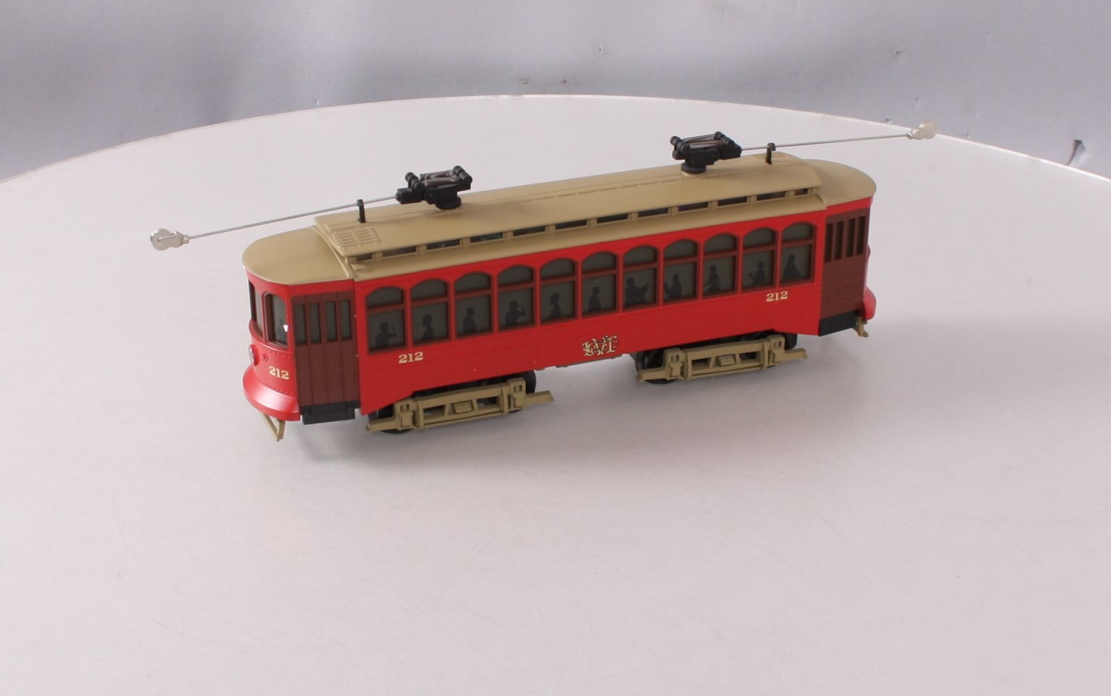MTH 30-2512-1 Brill Semi Convertible Trolley with Proto-Sound 1.0 #212 LN/Box