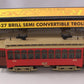 MTH 30-2512-1 Brill Semi Convertible Trolley with Proto-Sound 1.0 #212 LN/Box