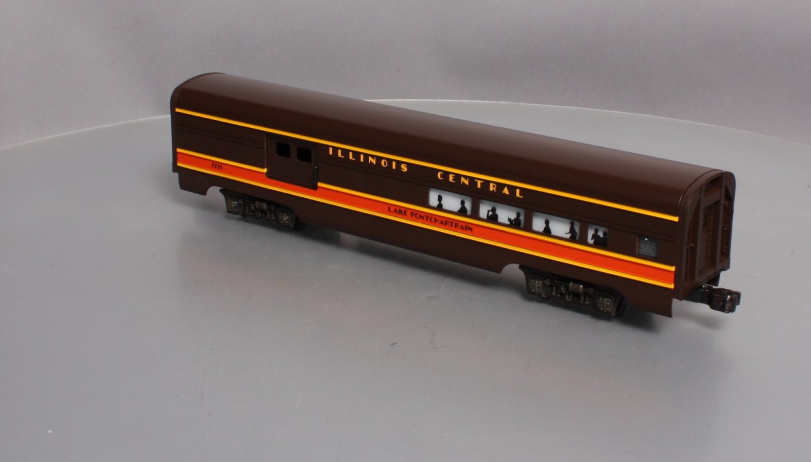 Lionel 6-7221 O Gauge Illinois Central Lake Ponchartrain Combine Passenger Car LN/Box