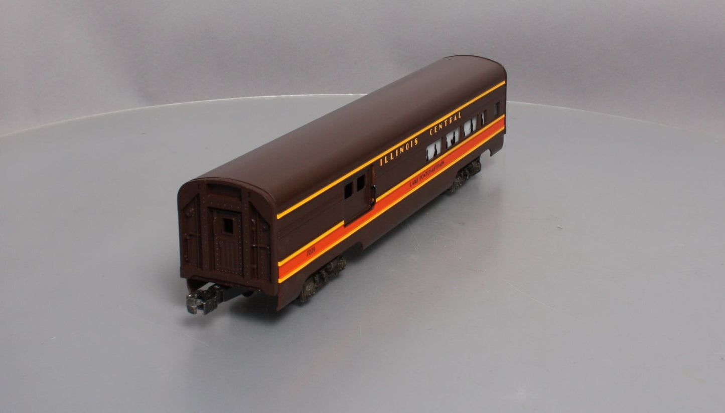 Lionel 6-7221 O Gauge Illinois Central Lake Ponchartrain Combine Passenger Car LN/Box