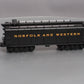 MTH 20-3046 O Norfolk and Western Auxiliary Water Tender II LN/Box