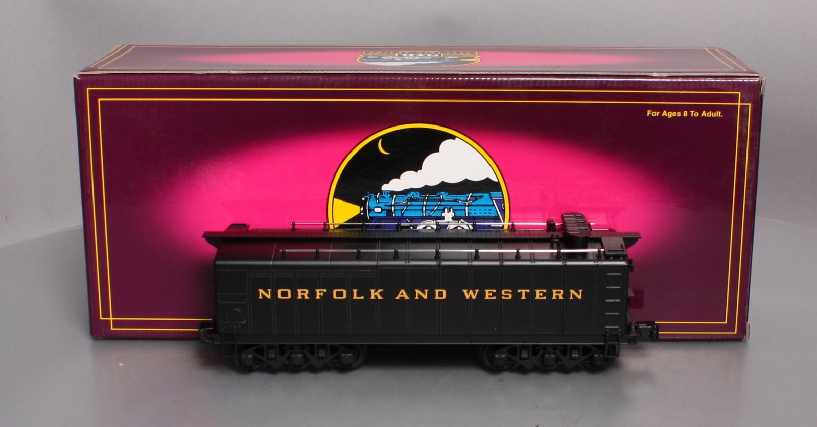 MTH 20-3046 O Norfolk and Western Auxiliary Water Tender II LN/Box