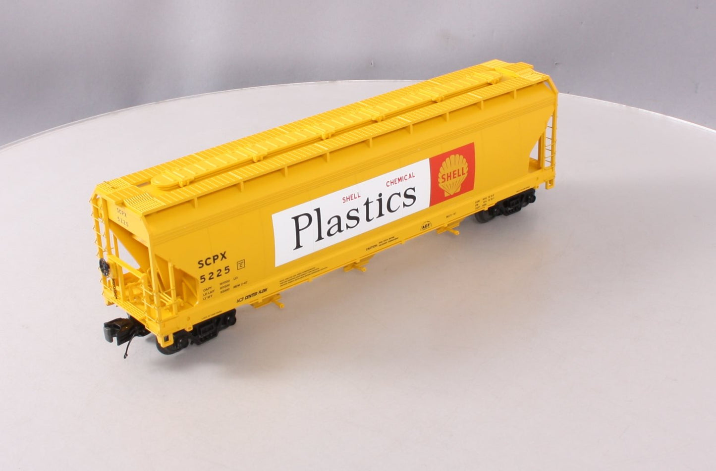 MTH 20-97766 O Gauge Shell Plastics 3-Bay Centerflow Hopper
