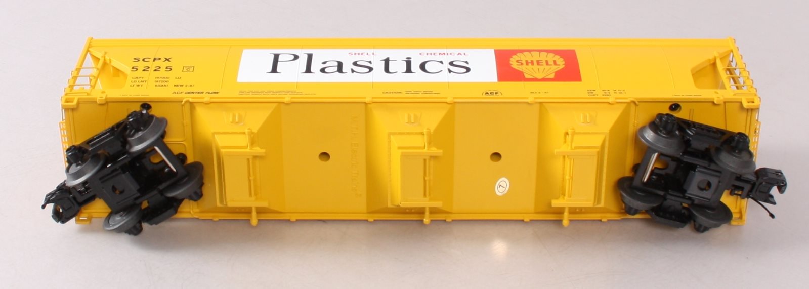 MTH 20-97766 O Gauge Shell Plastics 3-Bay Centerflow Hopper