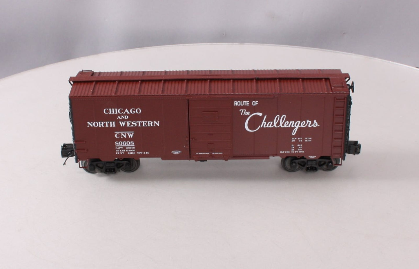 MTH 20-93586 40' AAR Boxcar CNW