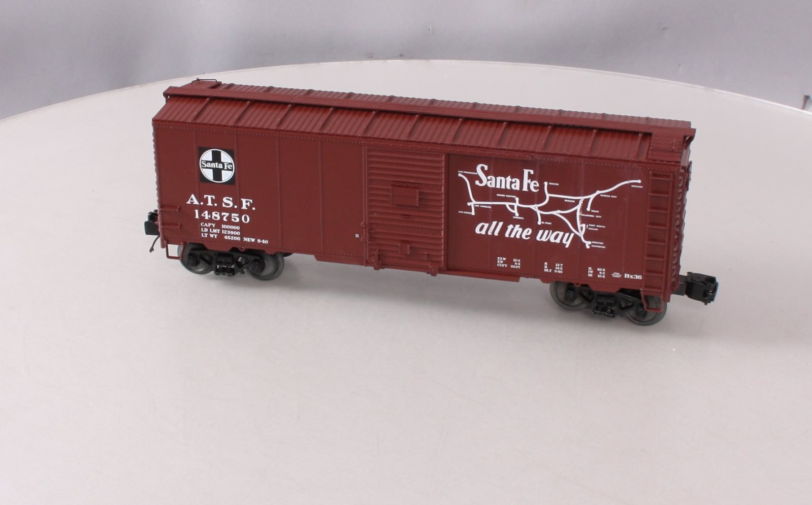 MTH 20-93587 O Santa Fe ATSF 40' AAR Boxcar #148750