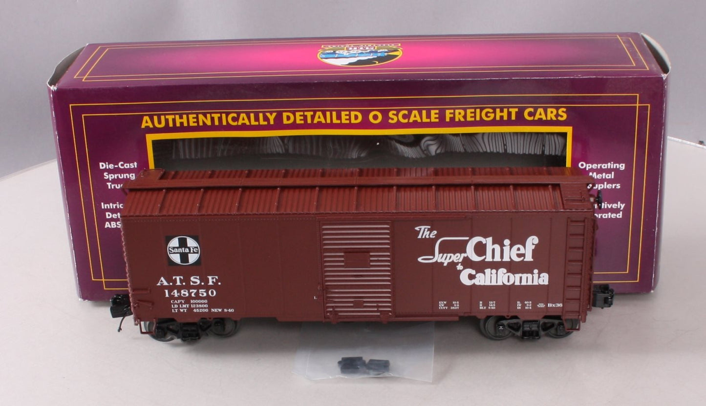 MTH 20-93587 O Santa Fe ATSF 40' AAR Boxcar #148750