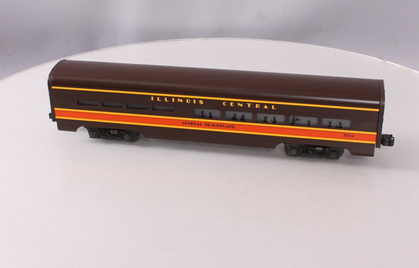 Lionel 6-7224 O Gauge Illinois Central "General Beauregard" Dining Car #7224 LN/Box
