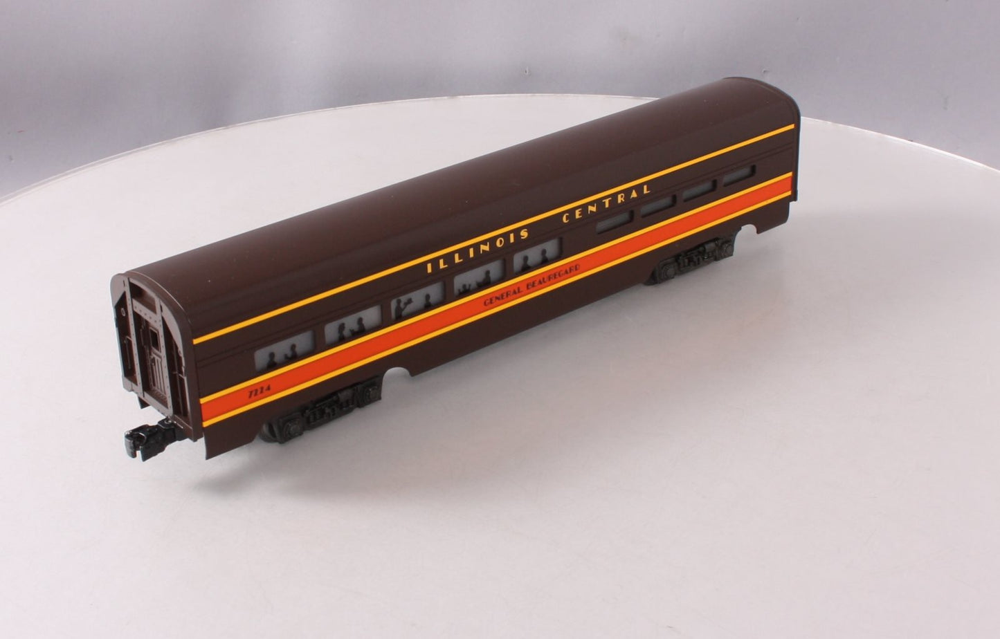 Lionel 6-7224 O Gauge Illinois Central "General Beauregard" Dining Car #7224 LN/Box