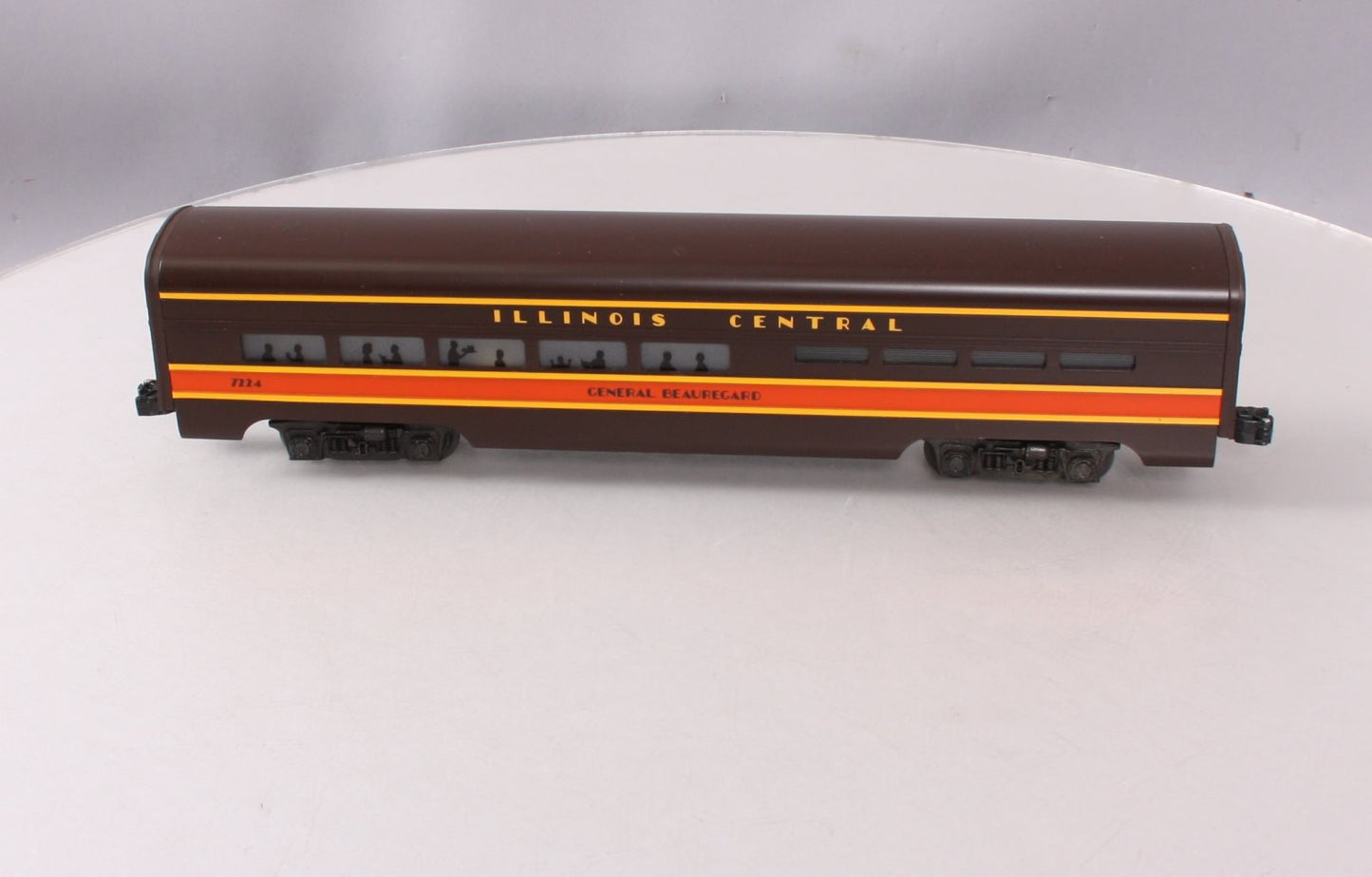 Lionel 6-7224 O Gauge Illinois Central "General Beauregard" Dining Car #7224 LN/Box