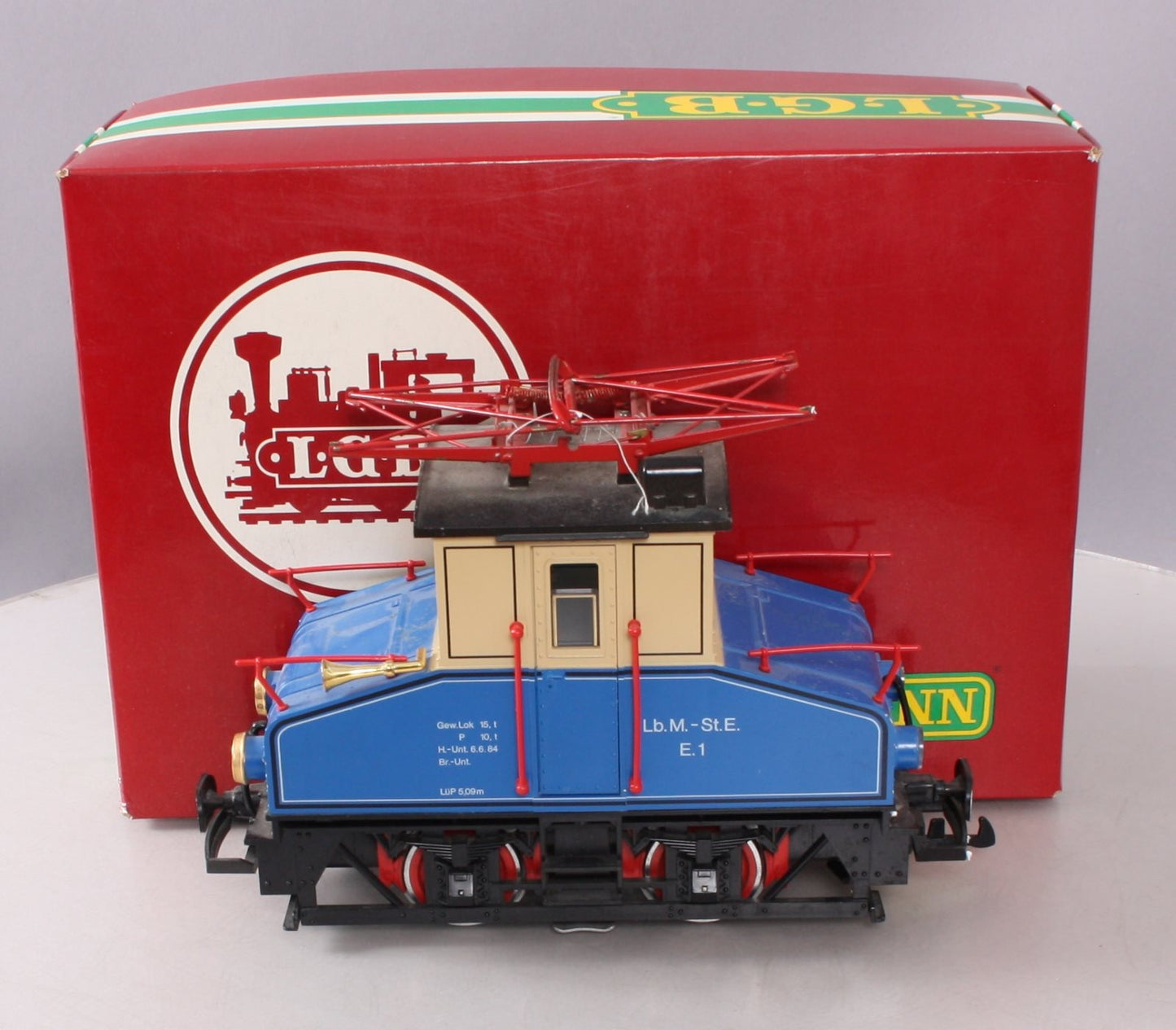 LGB 2030 E-1 Steeple Cab Electric Locomotive LN/Box