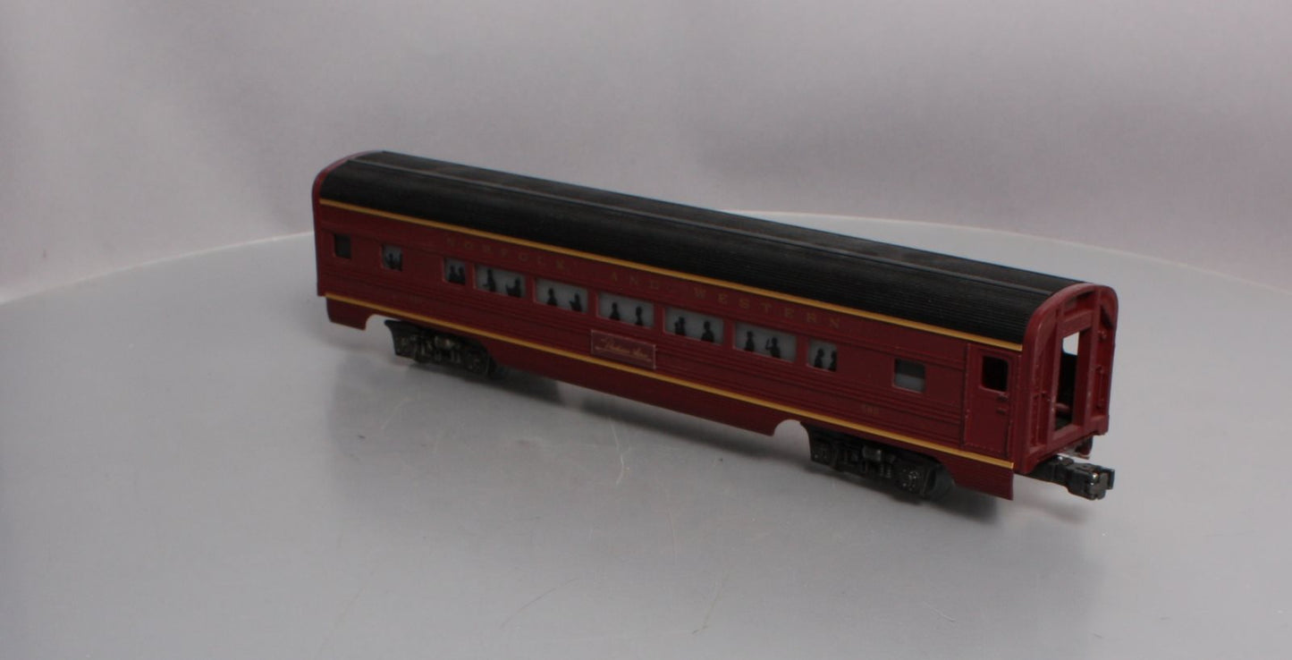 Lionel 6-9565 O Gauge Norfolk & Western Aluminum Passenger Car #580 LN/Box