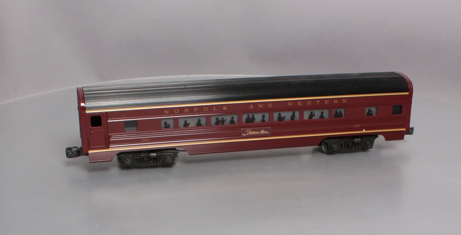 Lionel 6-9565 O Gauge Norfolk & Western Aluminum Passenger Car #580 LN/Box