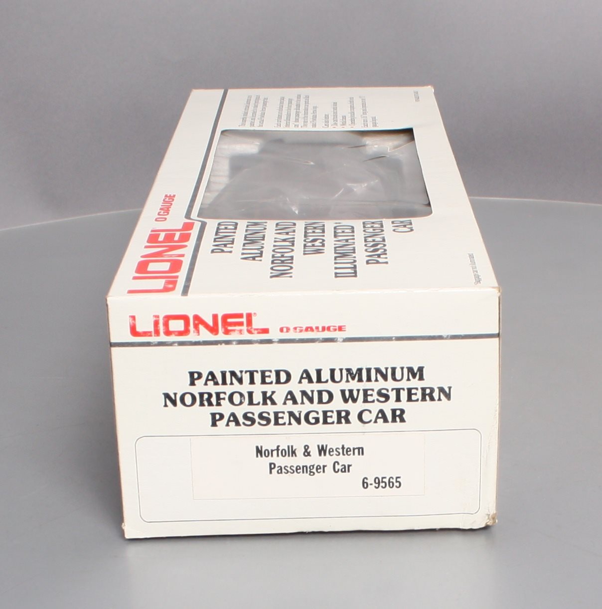 Lionel 6-9565 O Gauge Norfolk & Western Aluminum Passenger Car #580 EX/Box