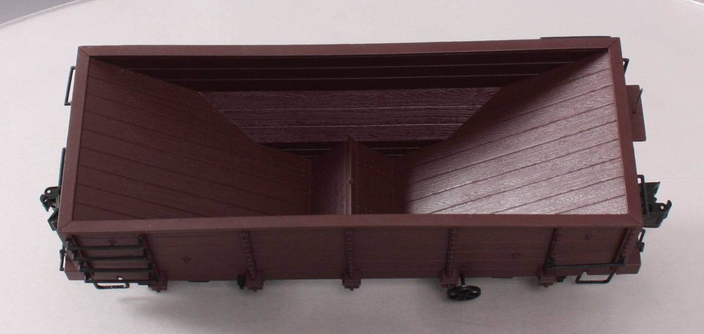 Bachmann 98570 G Scale Undecorated Wood Ore Car w/ Metal Wheels