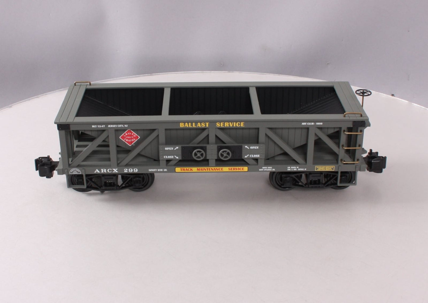 Aristo-Craft 81499 Maintenance of Way Coal Hopper Car LN/Box