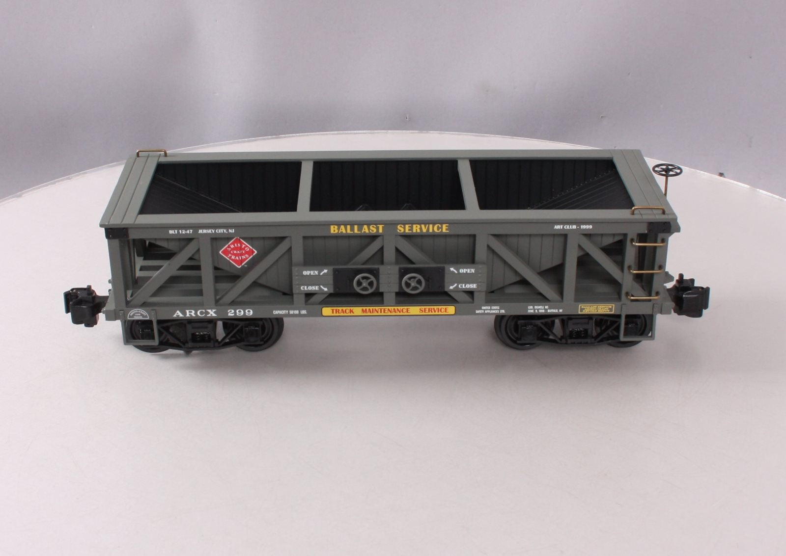 Aristo-Craft 81499 Maintenance of Way Coal Hopper Car LN/Box