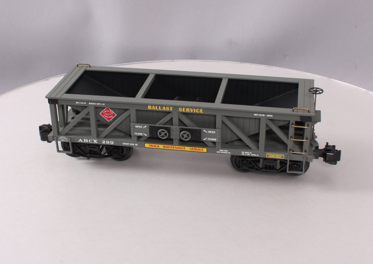 Aristo-Craft 81499 Maintenance of Way Coal Hopper Car LN/Box