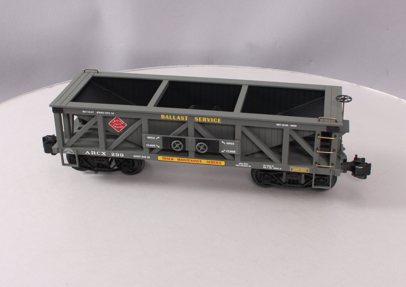 Aristo-Craft 81499 Maintenance of Way Coal Hopper Car LN/Box