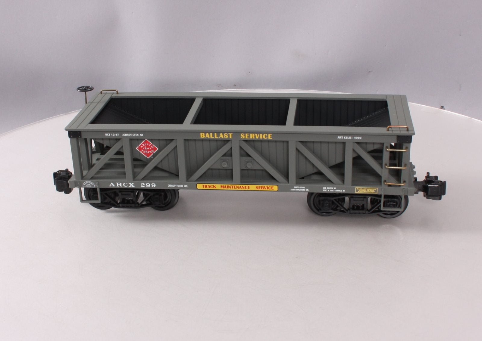 Aristo-Craft 81499 Maintenance of Way Coal Hopper Car LN/Box