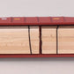 Lionel 6-26696 O Gauge NJ Transit Gondola #9412 w/Wood Ties