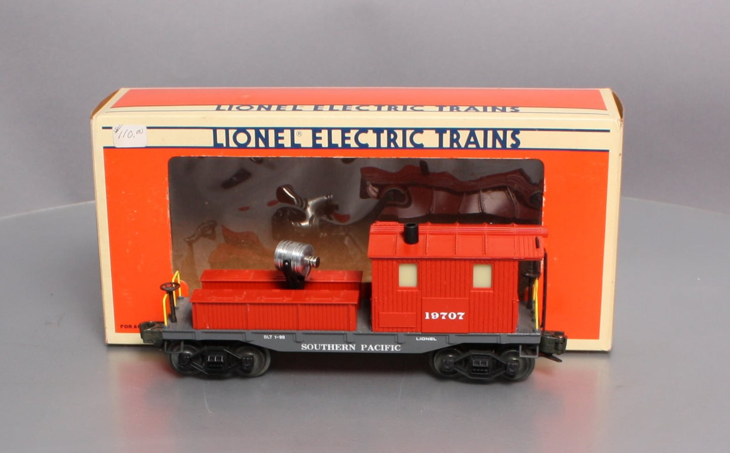 Lionel 6-19707 O Gauge Southern Pacific Searchlight Work Caboose #19707 VG/Box