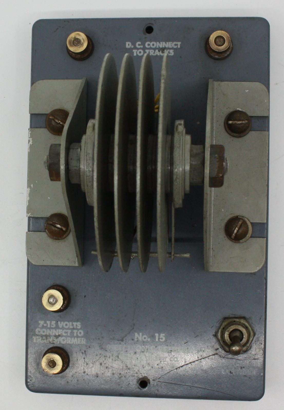American Flyer 15 S Scale Directronic Rectifier w/ Round Plates