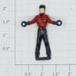 Lionel 65-40 Red Painted Handcar Figure
