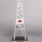 Lionel 6-32991 O Gauge WLLC Radio Station Tower LN