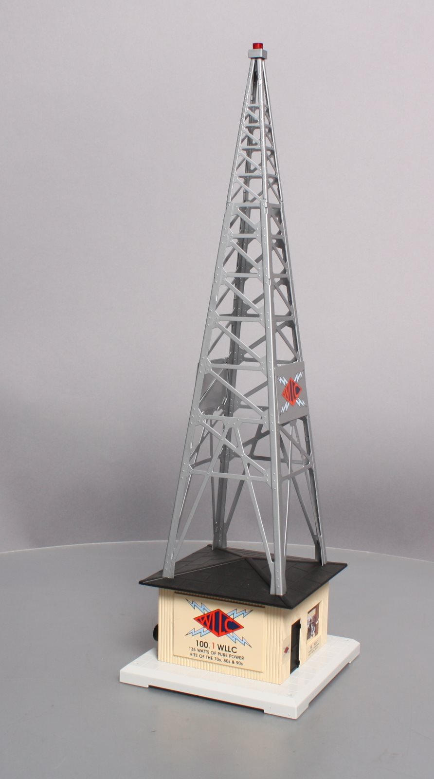 Lionel 6-32991 O Gauge WLLC Radio Station Tower EX