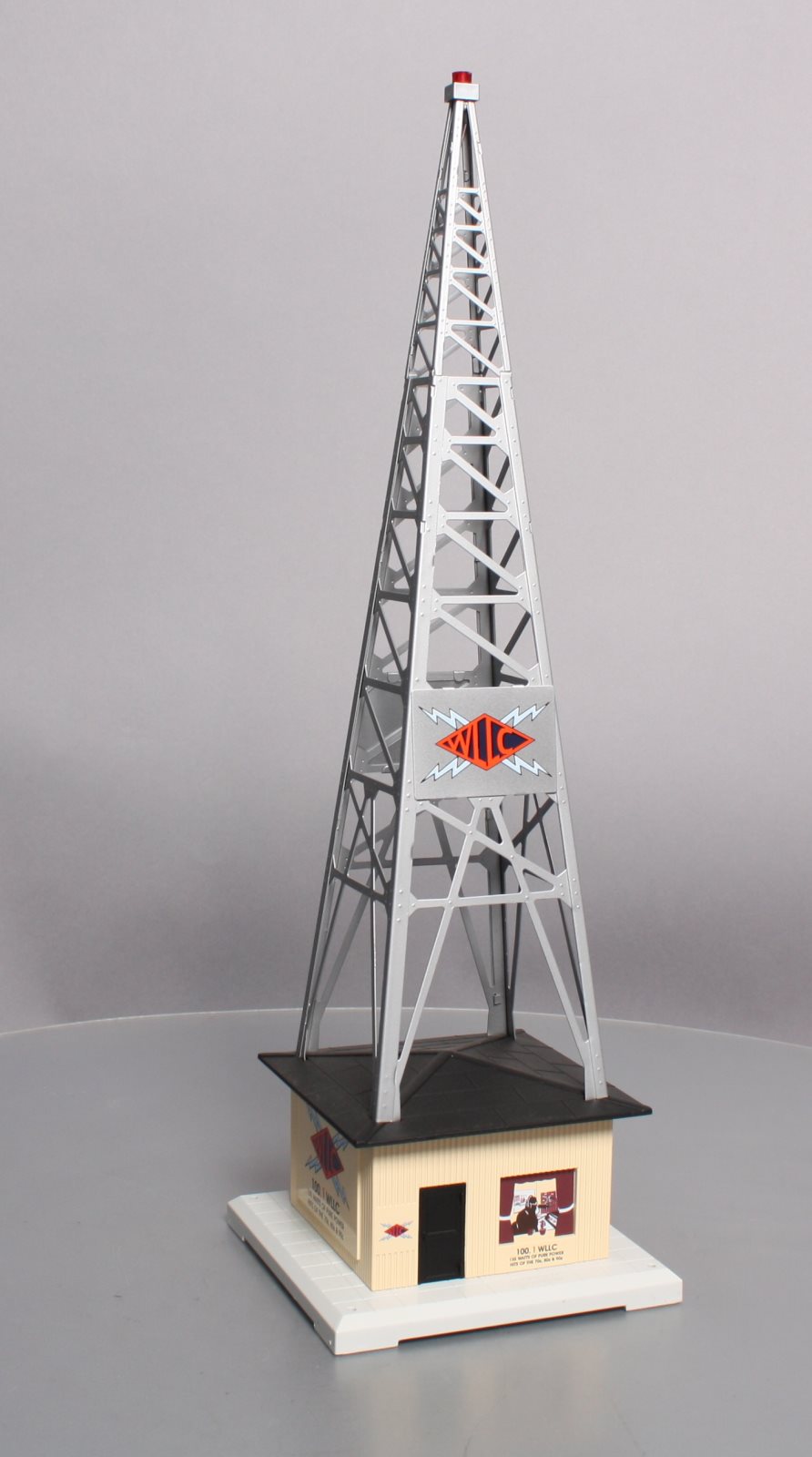 Lionel 6-32991 O Gauge WLLC Radio Station Tower LN