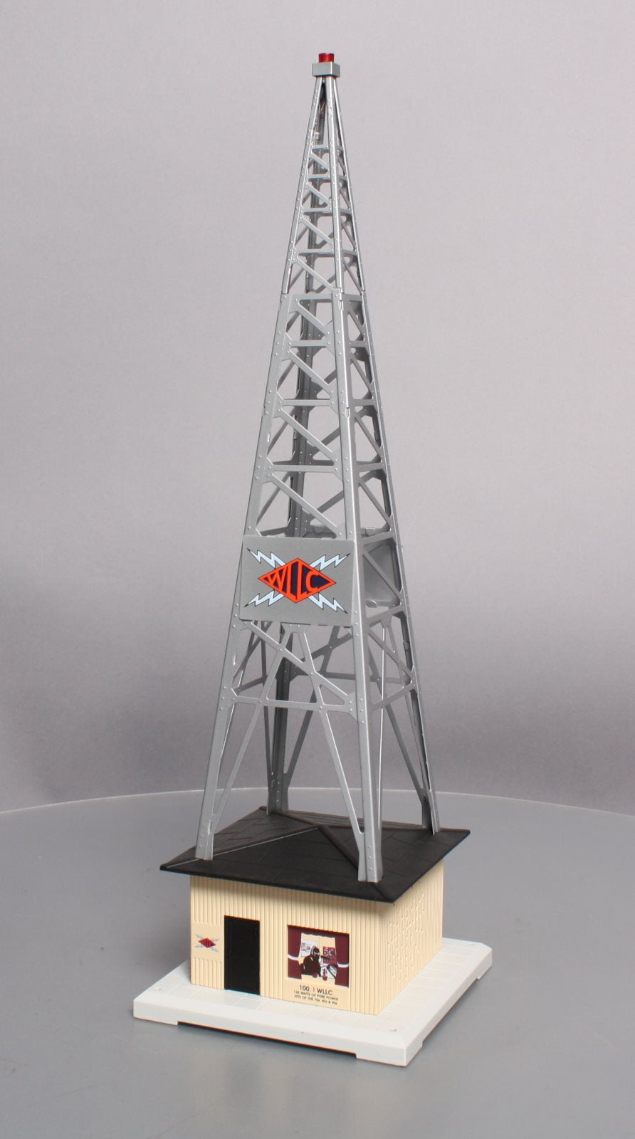 Lionel 6-32991 O Gauge WLLC Radio Station Tower EX