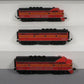 MTH 20-2199-1 O Gauge SP F-3 ABA Diesel Engine Set w/PS1 #6180/6181/8080 LN/Box