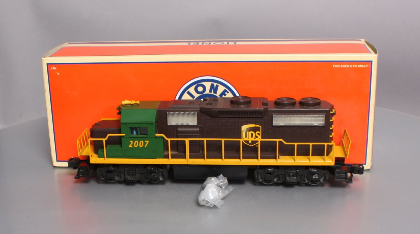 Lionel 6-28879 O Gauge UPS GP38 Diesel Locomotive #2007 LN/Box