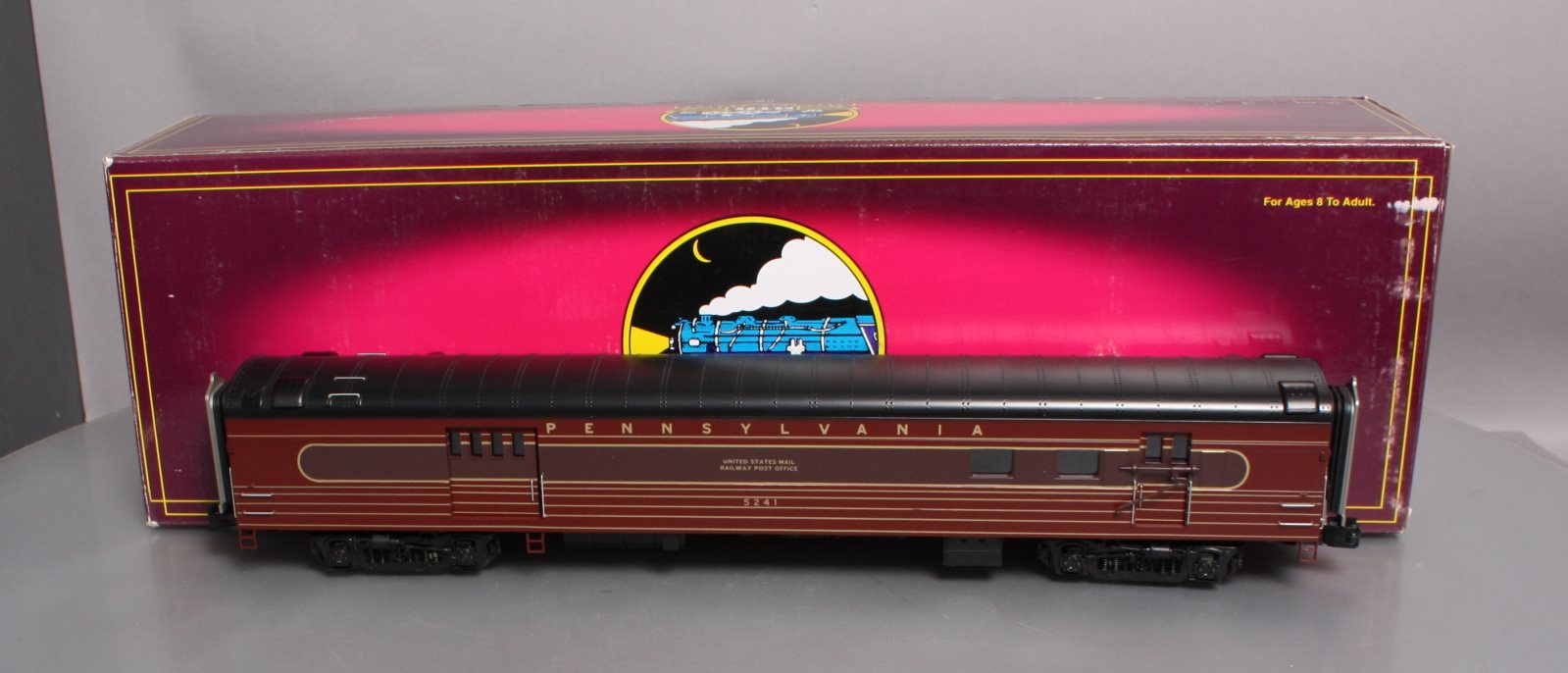 MTH 20-60002 O Pennsylvania 70' Smooth RPO Passenger Car