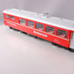 LGB 3068 G Scale RhB Red Restaurant / Diner Car #3815 (Metal Wheels) EX/Box