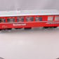 LGB 3068 G Scale RhB Red Restaurant / Diner Car #3815 (Metal Wheels) EX/Box