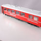 LGB 3068 G Scale RhB Red Restaurant / Diner Car #3815 (Metal Wheels) EX/Box