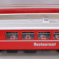 LGB 3068 G Scale RhB Red Restaurant / Diner Car #3815 (Metal Wheels) EX/Box