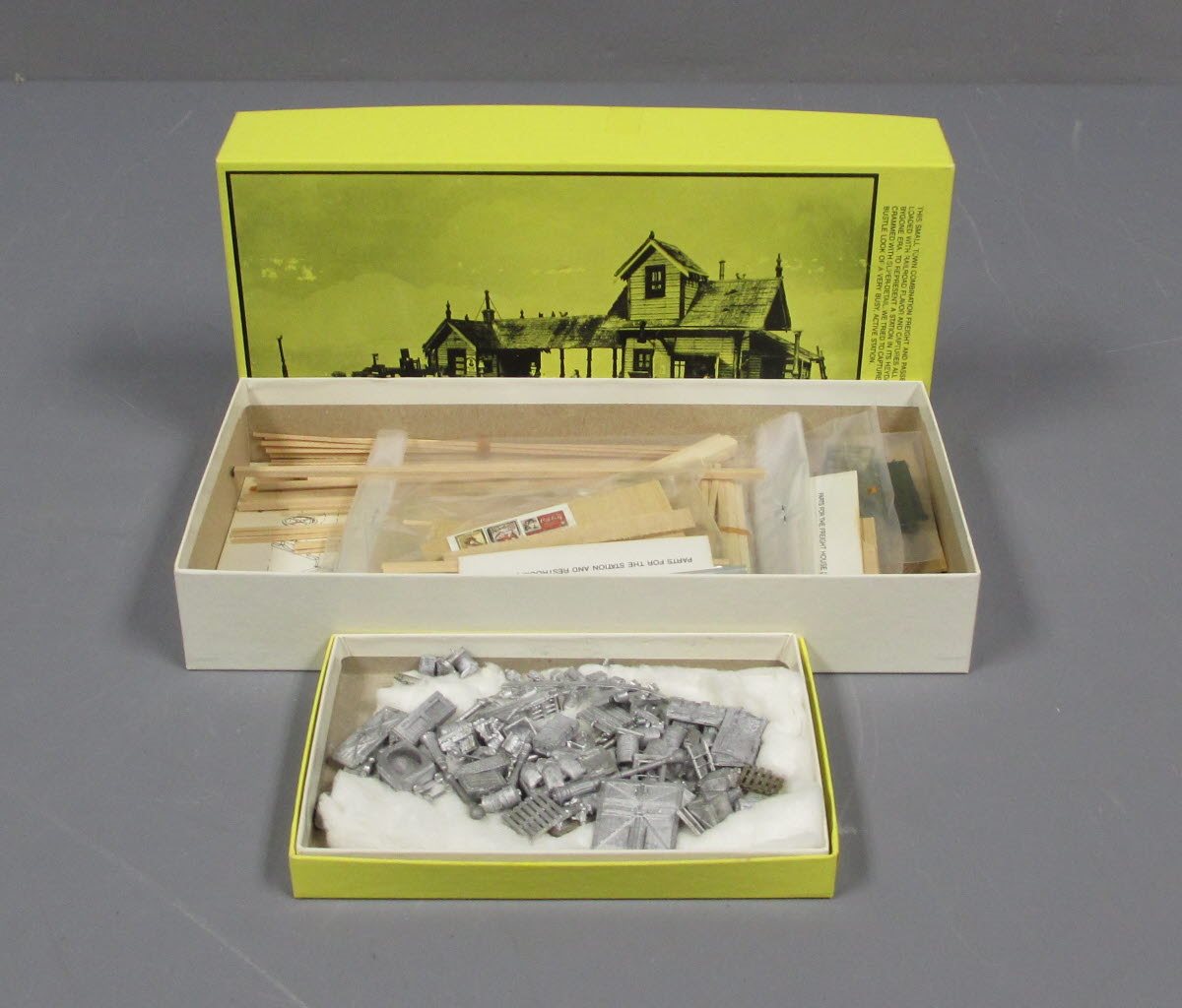 Fine Scale Miniatures 235 HO Scale Station Laser-Cut Building Kit