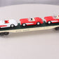 K-Line K691-1171 O Gauge Burlington Northern Santa Fe Flatcar w/ 1957 Corvettes NIB